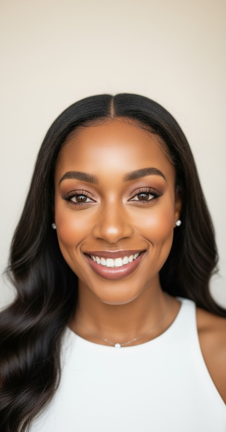 After Bridesmaid Hair Down